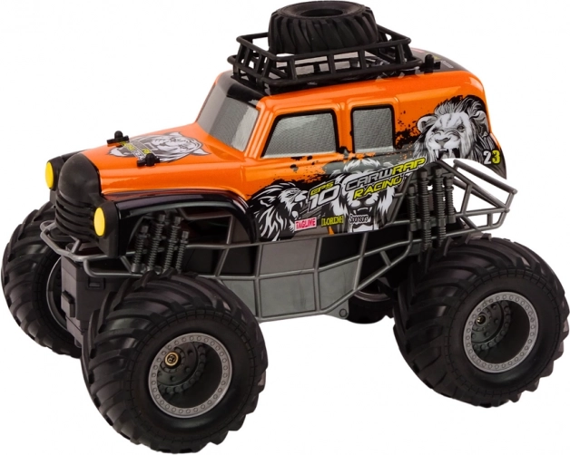 Grandes roues et construction résistante pour le tout-terrain