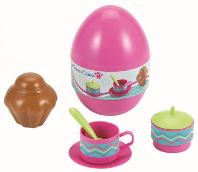 Surprise Egg with Dining Set