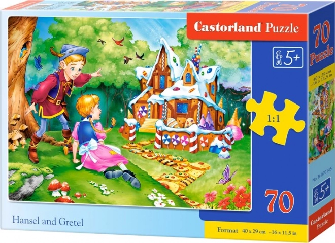 Hansel & Gretel Colorful Kids Puzzle