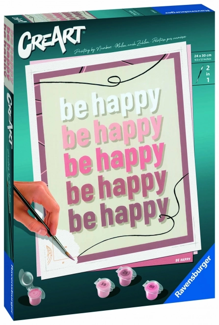 Ravensburger CreArt Be Happy Painting Set