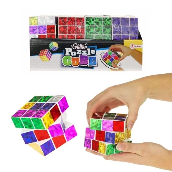 Sparkling Rubik's Cube Puzzle