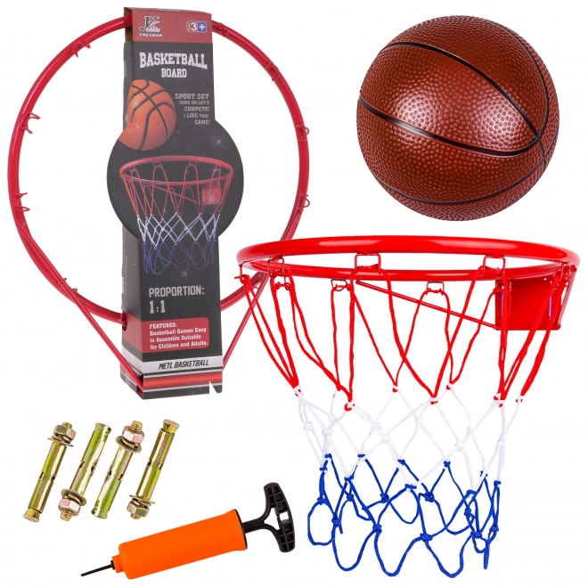 Metal Basketball Hoop Set for Kids