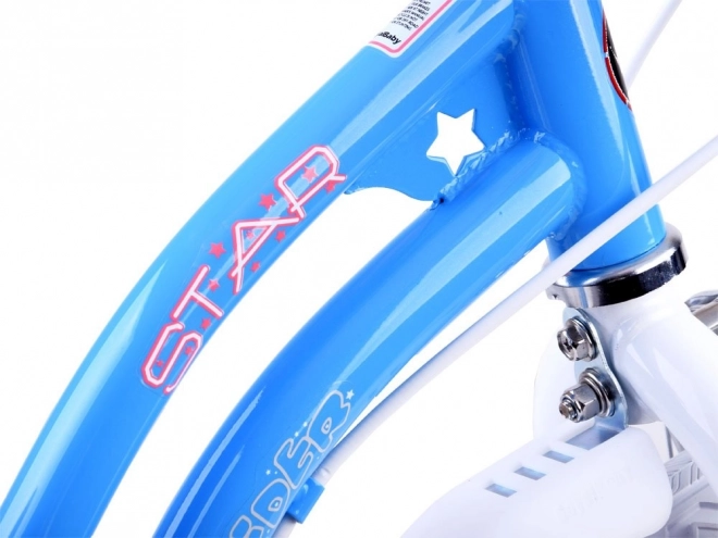 Blue Star Girl Kids Bicycle 14"