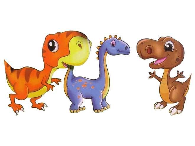 Friendly dinosaurs
