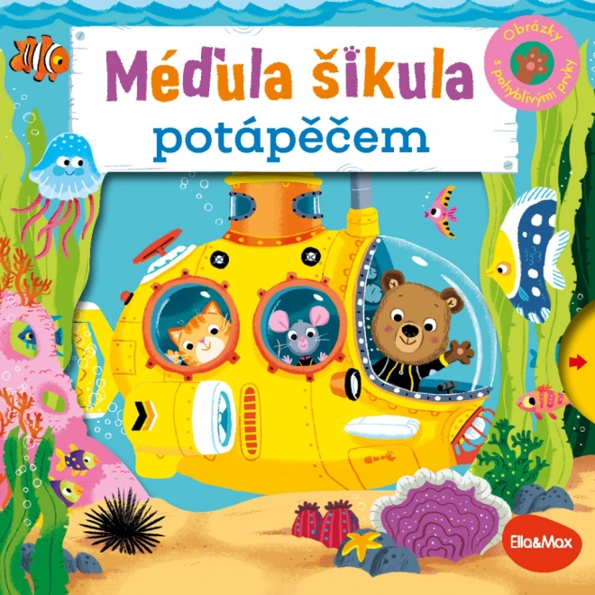 Méďula šikula potápěčem: Obrázky s pohyblivými prvky