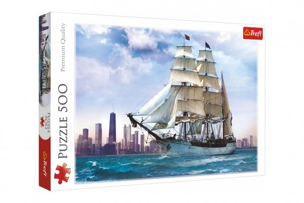 Sailing Puzzle Around Chicago 500 Pieces