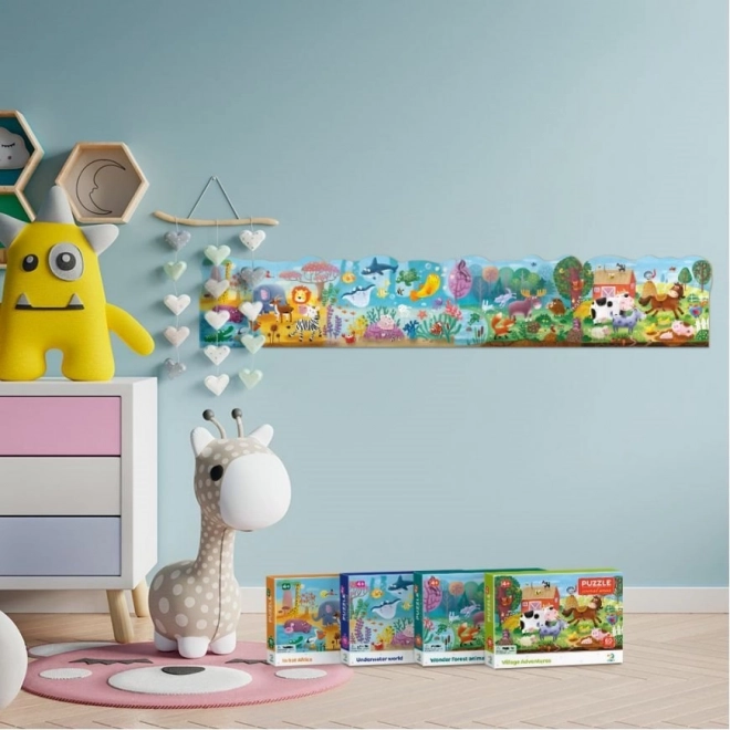 Forest Animals Puzzle for Kids