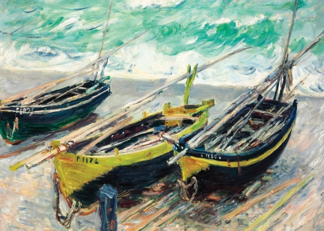 Interdruk Puzzle Art: Drie vissersboten 1000 stukjes