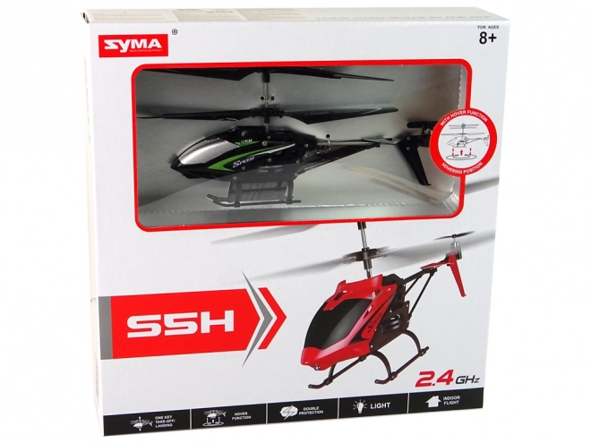 Remote-Controlled Helicopter Syma S5H Black