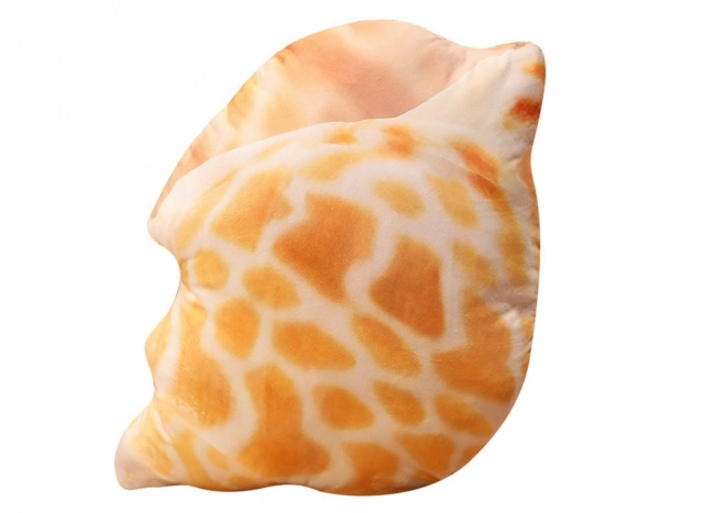 Plush Seashell Pillow