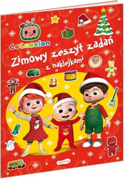 Kokomelon. Kniha zimných aktivít so samolepkami
