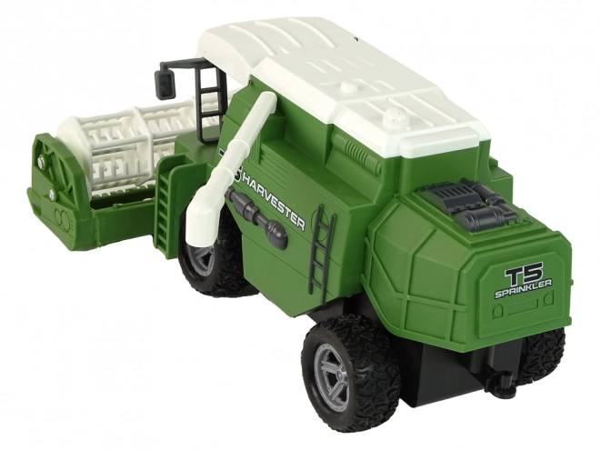 Remote Control Green Harvester Toy