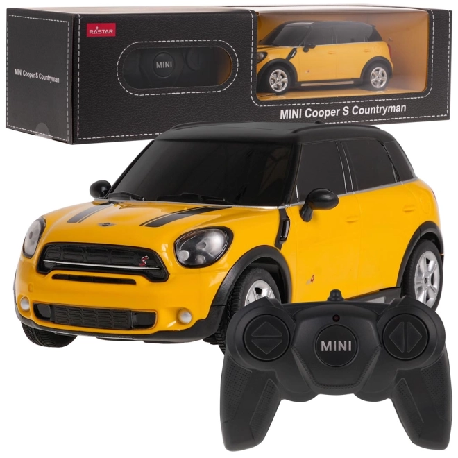 Remote Control Mini Countryman Red by Rastar – Yellow