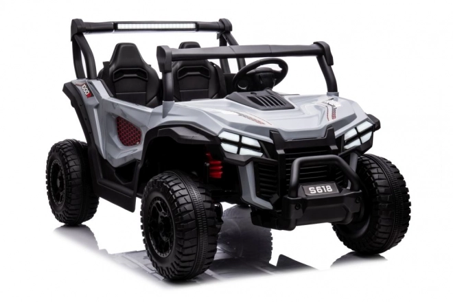 Grey 4x4 Electric Ride-On Car