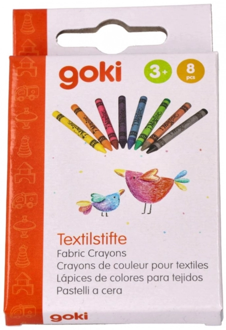 Goki Fabric Painting Crayons