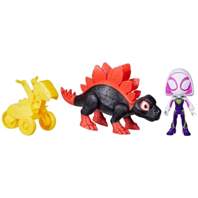 Spider-Man and Friends Dinosaur Action Figure Set