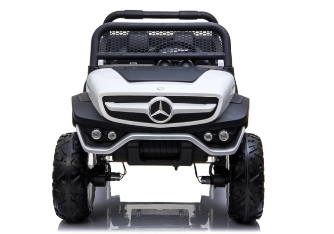 Electric Ride-On Car Mercedes Unimog White