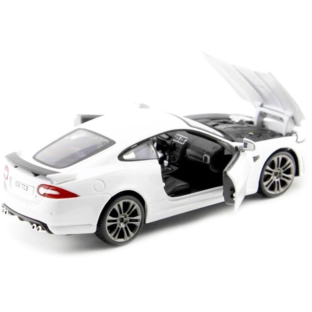 Bburago Jaguar XKR-S White Die-Cast Model Car