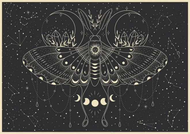 Puzzle Galaxy: Moon Butterfly 500 Pieces