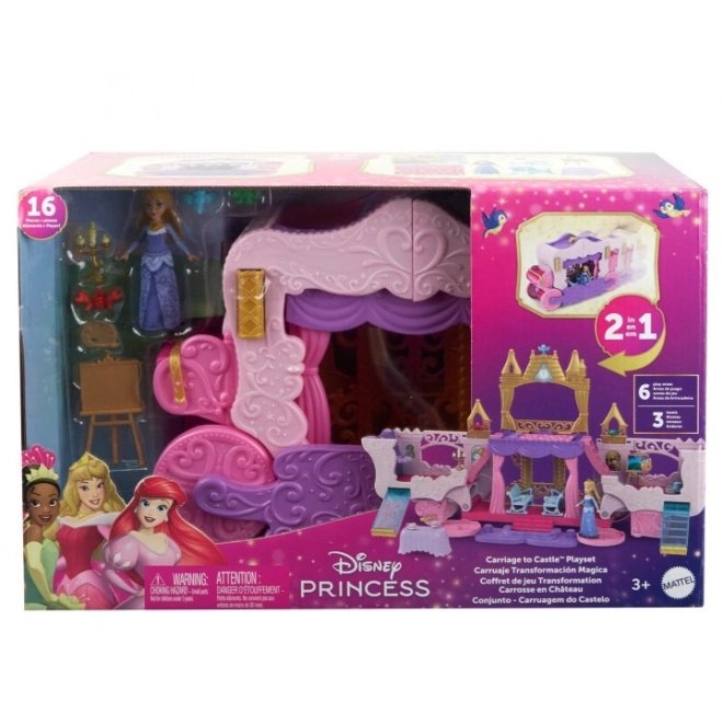 Disney Princess Carriage Castle 2-in-1 Playset