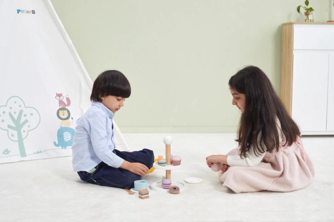 Wooden Tea Set for Kids