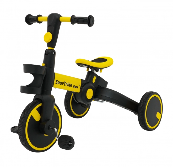 Yellow Happy Bike 3-in-1 Sportrike