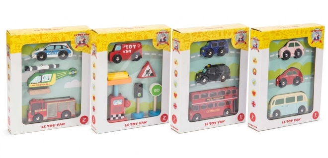 Le Toy Van Retro Toy Car Set