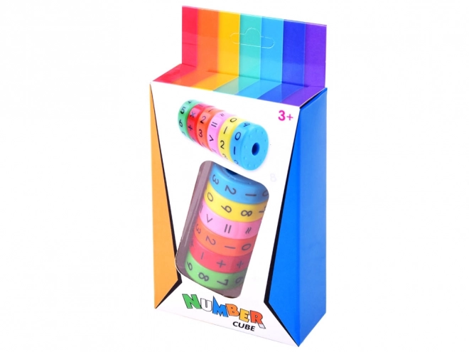 Magnetic Rotating Maths Cylinder