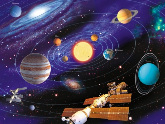 Ravensburger Glowing Solar System Puzzle