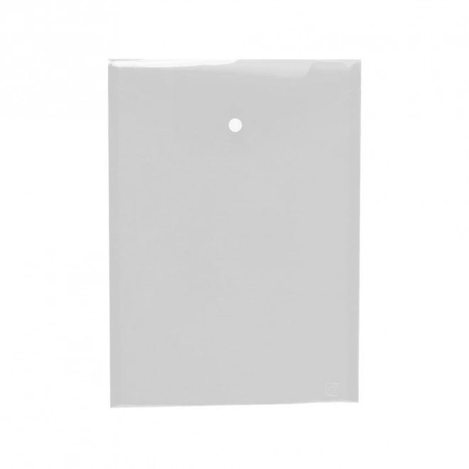 Document Envelope with Snap Closure A5 Portrait - Opaline Clear