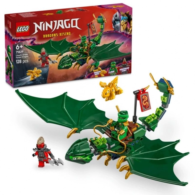 Lloyd's Green Forest Dragon LEGO Ninjago Set