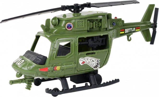 Helicopter with light and sound effects