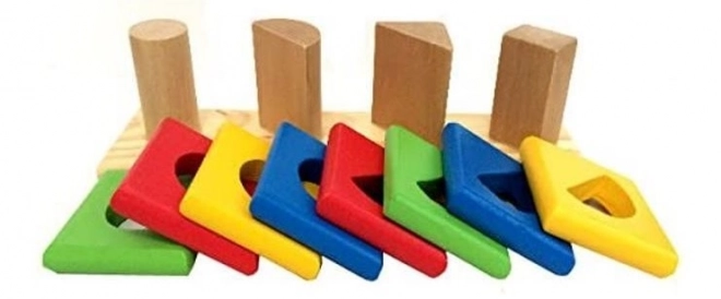 Wooden Shape Sorter Educational Toy