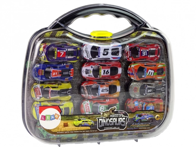 Sports Cars and Dinosaur Adventure Set