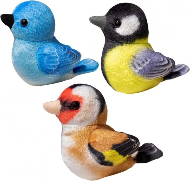 Small Plush Bird Blue Tit