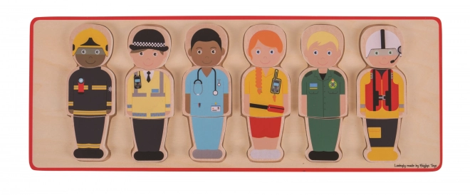 Rescue Team Wooden Puzzle