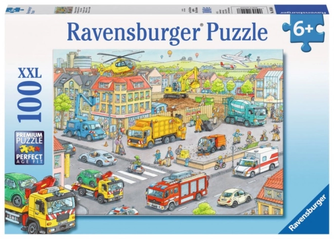 Ravensburger Cars in the City XXL Puzzle