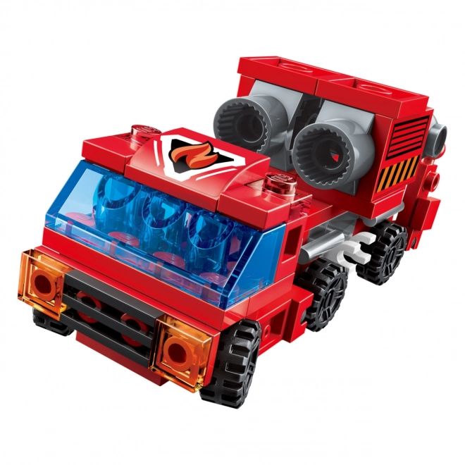 Qman Firefighter Evacuation Truck Blazing Mars