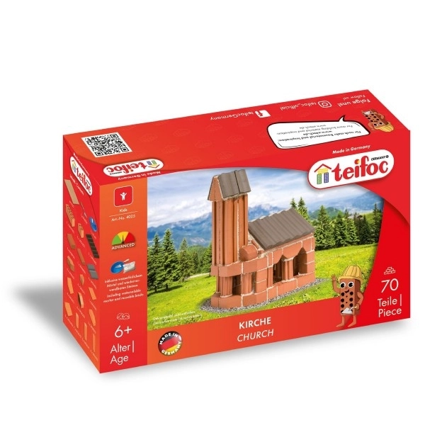 Teifoc Brick Building Set Church