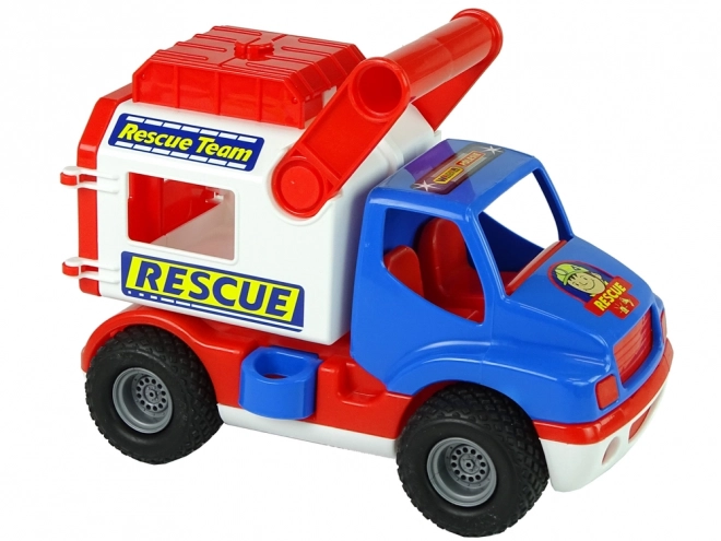 Rescue Car Blue White