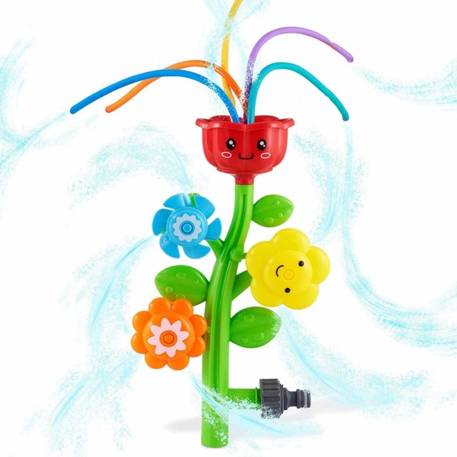 Water Sprinkler Flower Fountain for Kids