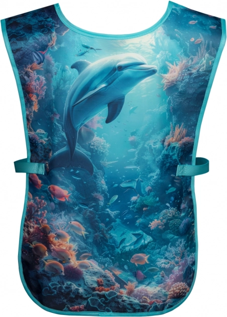 Children's Apron with Dolphin Design