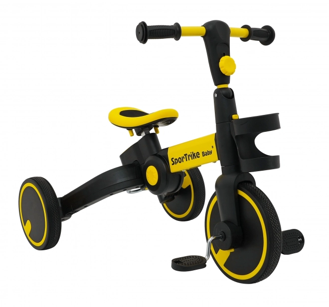 Yellow Happy Bike 3-in-1 Sportrike