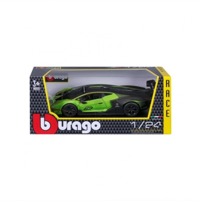 Bburago Lamborghini Essenza SCV12 Green Model Car