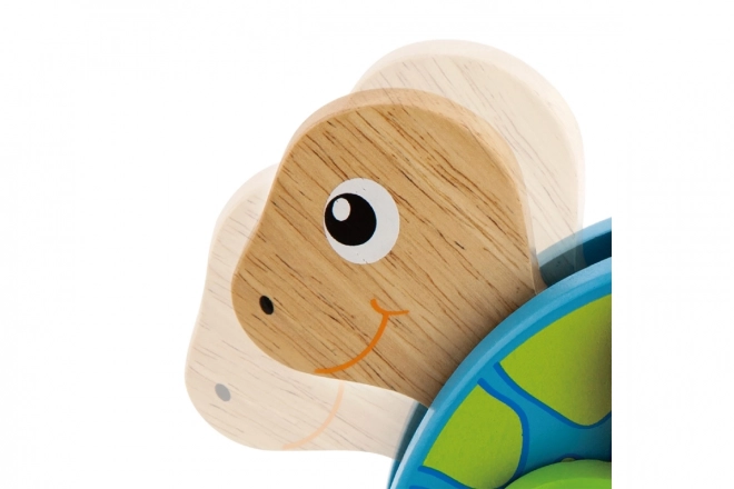 Wooden Pull Toy Turtle