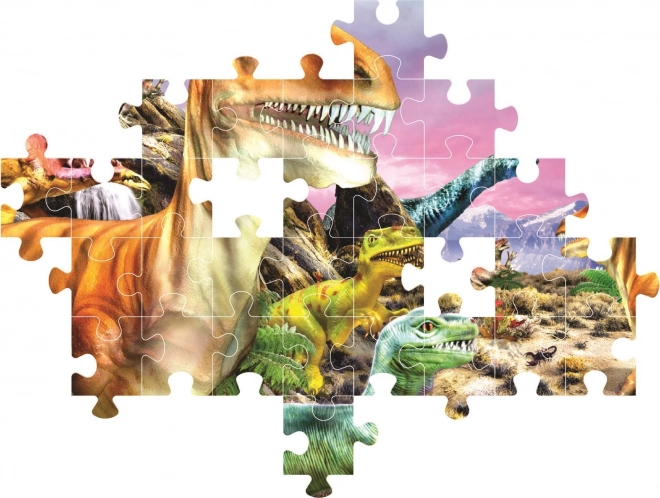 Clementoni Dinosaur Land Puzzle 104 Pieces