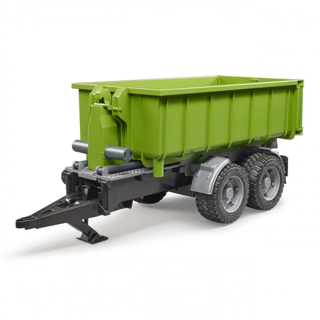 Bruder Green Tipper Truck with Detachable Container