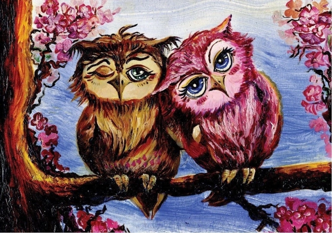 Art Puzzle Romantic Owls 1000 Pieces