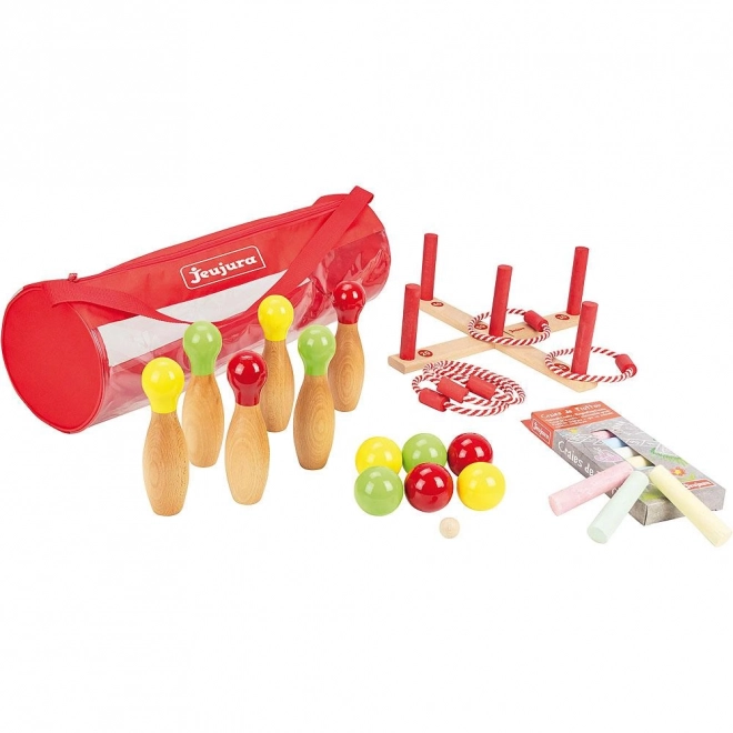 Jeujura Wooden Outdoor Games Set