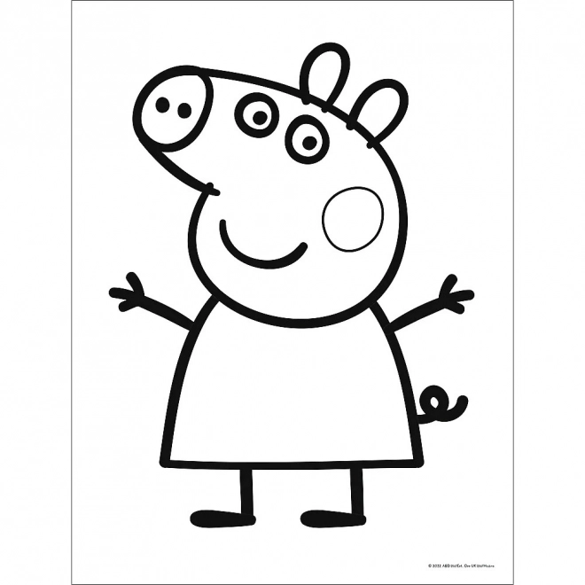 Trefl Double-Sided Puzzle Peppa Pig Hello Baby Maxi